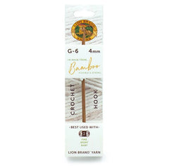 Lion Brand® Bamboo Crochet Hooks (Sizes G to P)
