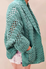 I Love Texture Cardigan (Crochet)