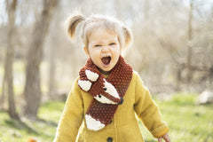 Mr. Fox Scarf (Knit)