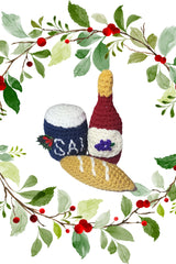 Bread, Salt & Wine Ornaments (Crochet)
