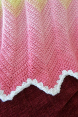 Sunny Snuggles Mandala Baby Blanket (Crochet)