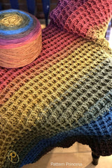 Waffle Whispers Throw (Crochet)