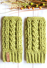 Karen Cable Mitts (Crochet)