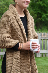 Pippa Blanket Wrap (Knit)