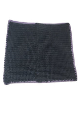 Cat on Full Moon Pillow Sham (Crochet)