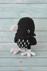Kieran the Raven (Crochet)