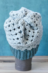 Julietta Bottom-Up Granny Stitch Slouch (Crochet)