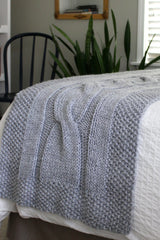 River of Dreams Bed Runner Blanket (Knit)