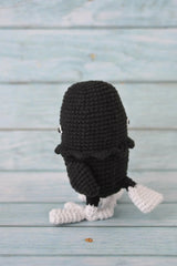 Kieran the Raven (Crochet)