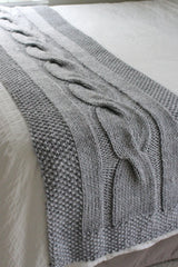 River of Dreams Bed Runner Blanket (Knit)