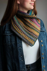 Mountain Trail Cowl (Crochet)