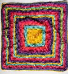 Mandala Pretty Puffs Blanket (Crochet)