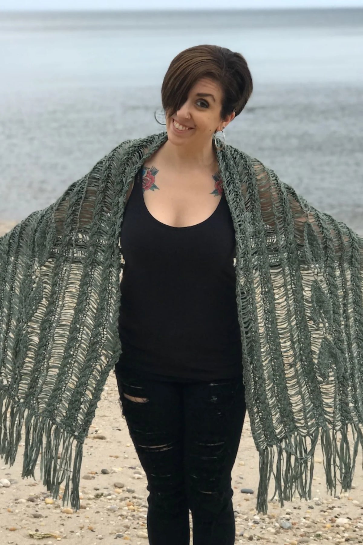 Forest Hills Wrap (Knit)