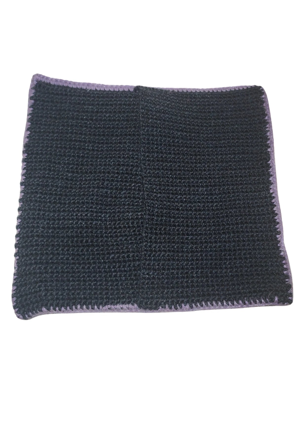 Cat on Full Moon Pillow Sham (Crochet)